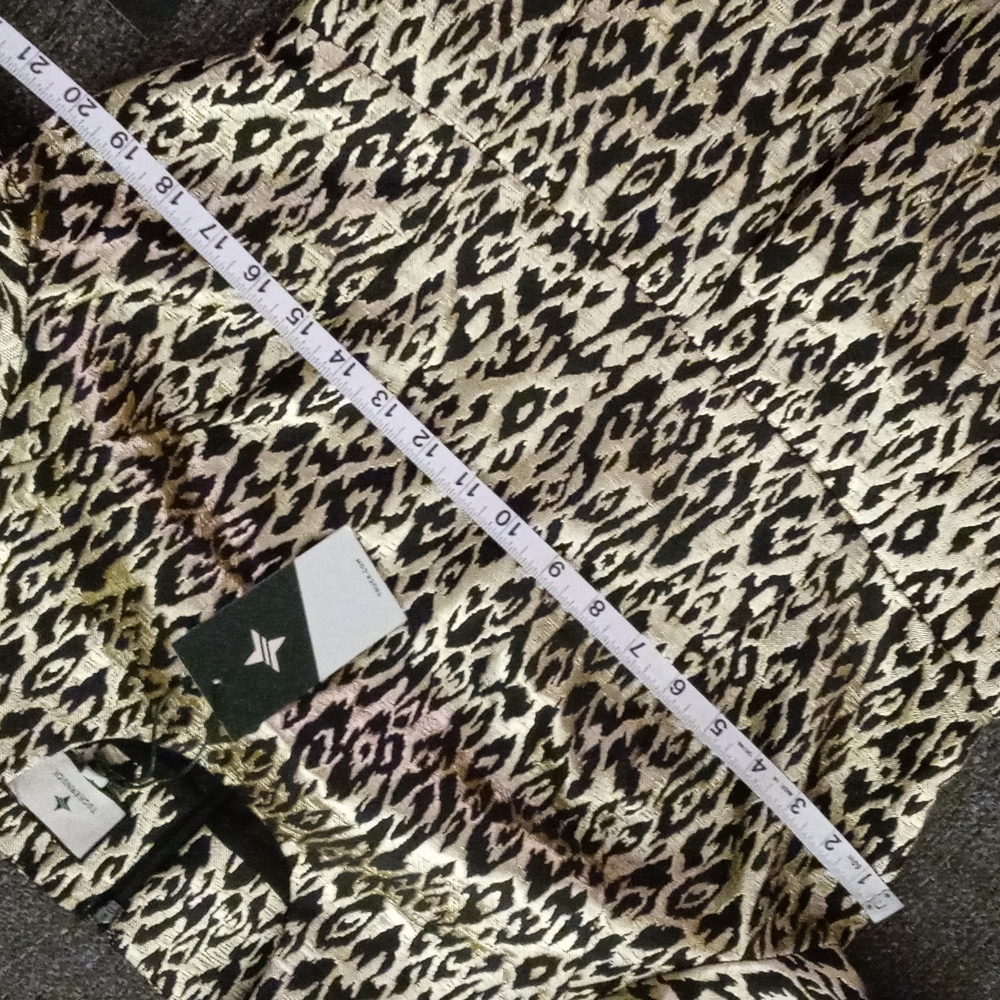 🆕️ 🐆Tuckernuck🐆 - Gold Leopard Mel Dress - Picture 14 of 16
